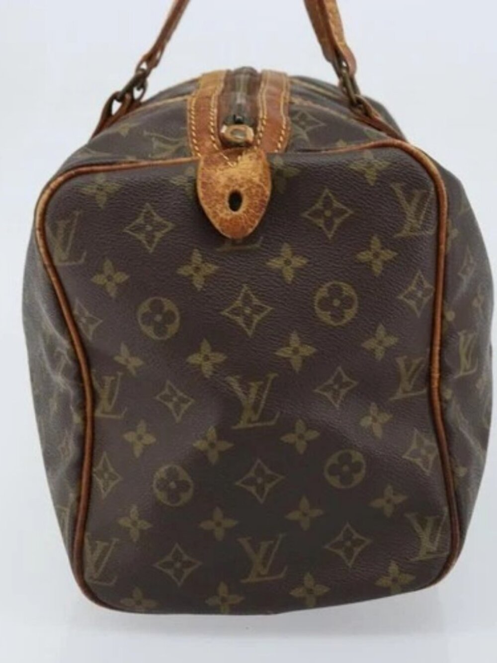 LOUIS VUITTON Monogram Sac Souple 35 Boston Bag M41626 LV Auth 171110 - Picture 2 of 15